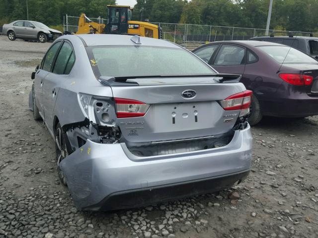 4S3GKAL65H1626468 - 2017 SUBARU IMPREZA SILVER photo 3