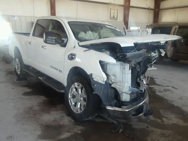 1N6BA1F24GN507174 - 2016 NISSAN TITAN XD S WHITE photo 1