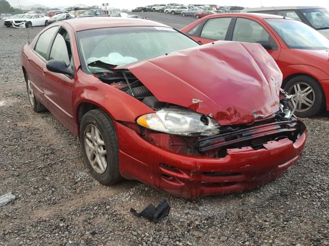 2B3AD46R12H313810 - 2002 DODGE INTREPID S წითელი ფოტო 1