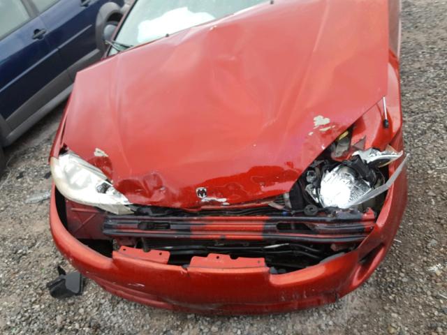 2B3AD46R12H313810 - 2002 DODGE INTREPID S წითელი ფოტო 7