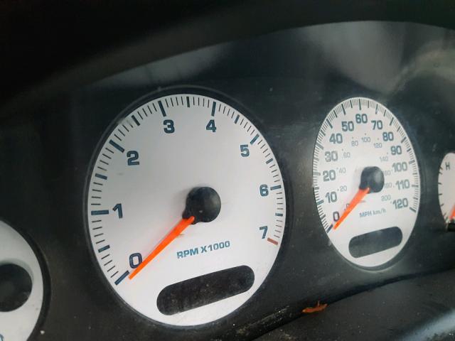 2B3AD46R12H313810 - 2002 DODGE INTREPID S წითელი ფოტო 8