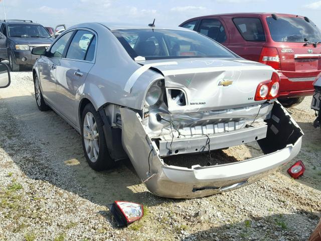 1G1ZK57B79F132844 - 2009 CHEVROLET MALIBU LTZ 银色 照片 3