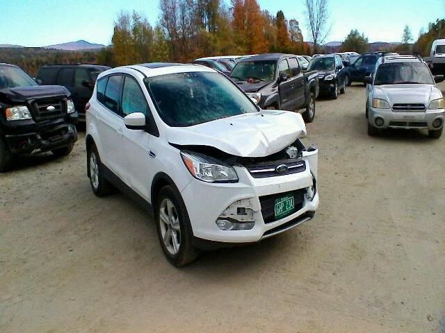 1FMCU0GX9FUA20913 - 2015 FORD ESCAPE SE WHITE photo 1