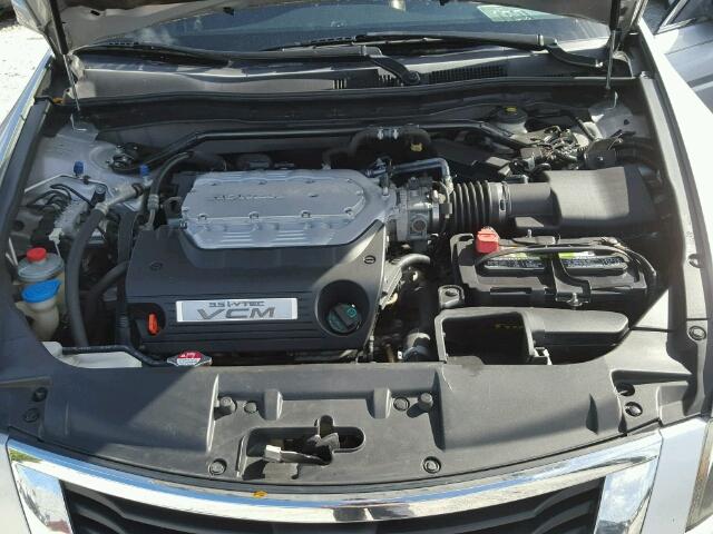 1HGCP36878A033141 - 2008 HONDA ACCORD GRAY photo 7