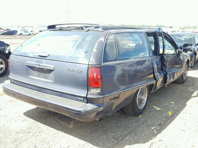 1G1BL83E4MW216595 - 1991 CHEVROLET CAPRICE BLUE photo 4