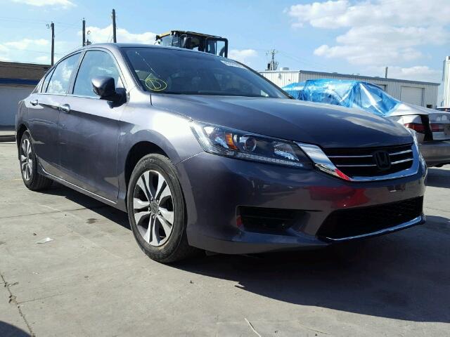 1HGCR2F38EA295545 - 2014 HONDA ACCORD CHARCOAL photo 1