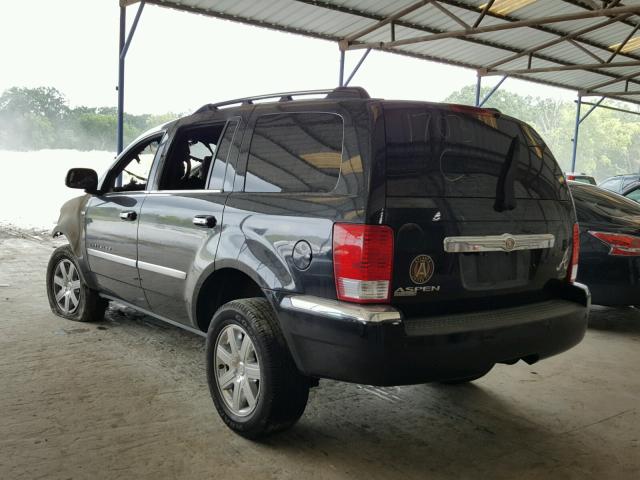 1A8HX58N08F131703 - 2008 CHRYSLER ASPEN LIMI BLACK photo 3