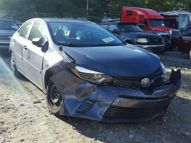 2T1BURHE9FC273535 - 2015 TOYOTA COROLLA CHARCOAL photo 1