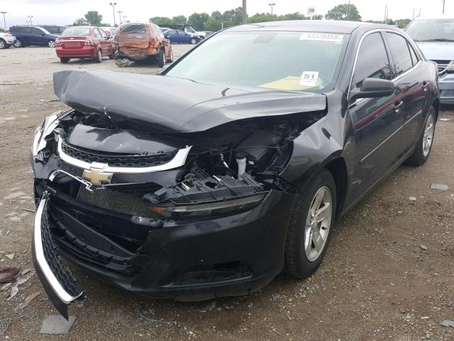 1G11A5SL9FF142349 - 2015 CHEVROLET MALIBU LS ნაცრისფერი ფოტო 2