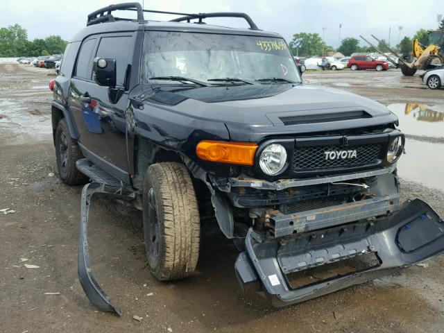 JTEBU11F470081693 - 2007 TOYOTA FJ CRUISER BLACK photo 1