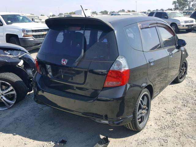 JHMGD376X7S060203 - 2007 HONDA FIT S 黑色 照片 4