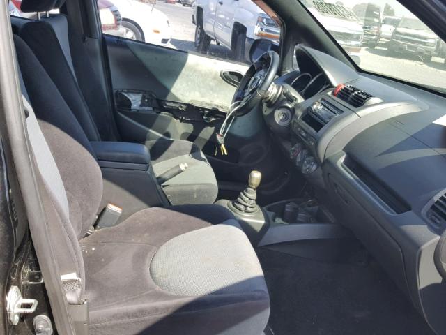 JHMGD376X7S060203 - 2007 HONDA FIT S 黑色 照片 5