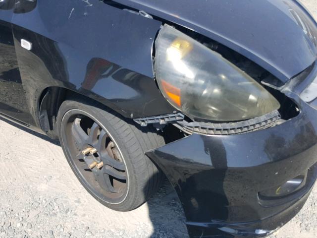 JHMGD376X7S060203 - 2007 HONDA FIT S 黑色 照片 9