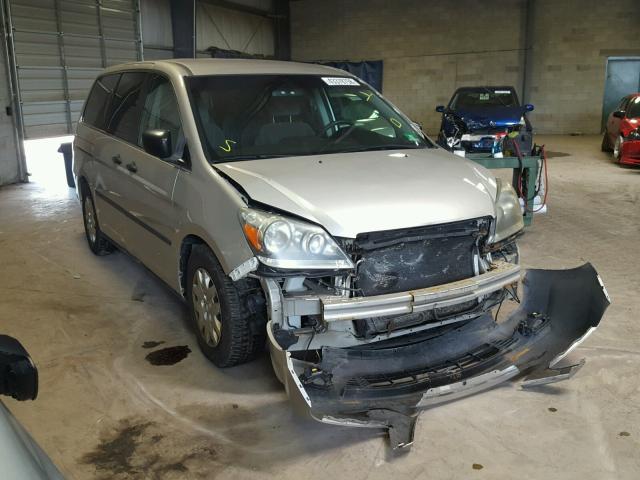 5FNRL38226B089358 - 2006 HONDA ODYSSEY LX BEIGE photo 1