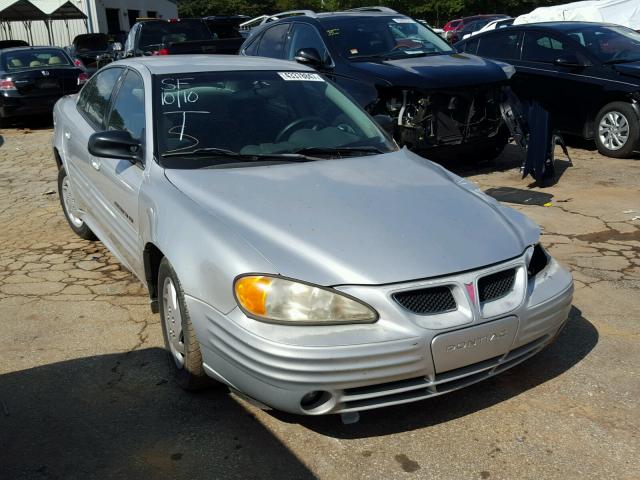 1G2NE52TX1M658743 - 2001 PONTIAC GRAND AM SILVER photo 1