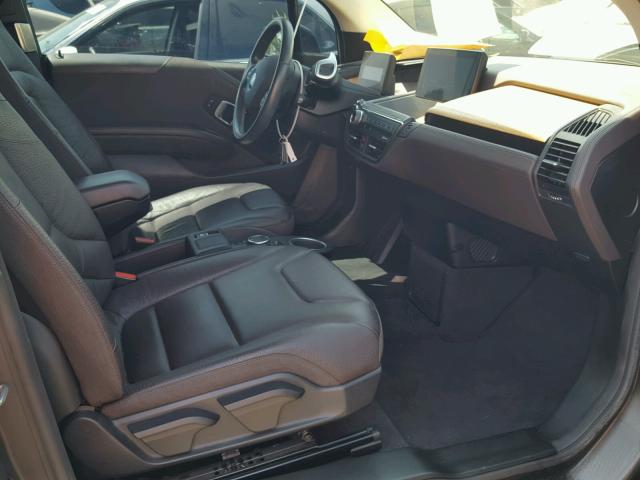 WBY1Z4C59FV278902 - 2015 BMW I3 REX გრაფიტი ფოტო 5