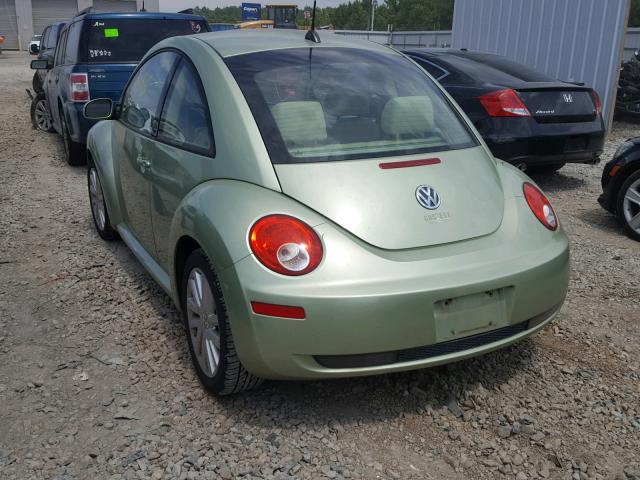 3VWRW31C18M523064 - 2008 VOLKSWAGEN NEW BEETLE GREEN photo 3