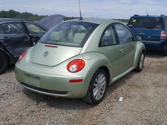 3VWRW31C18M523064 - 2008 VOLKSWAGEN NEW BEETLE GREEN photo 4
