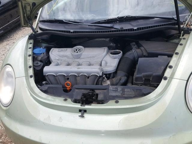 3VWRW31C18M523064 - 2008 VOLKSWAGEN NEW BEETLE GREEN photo 7