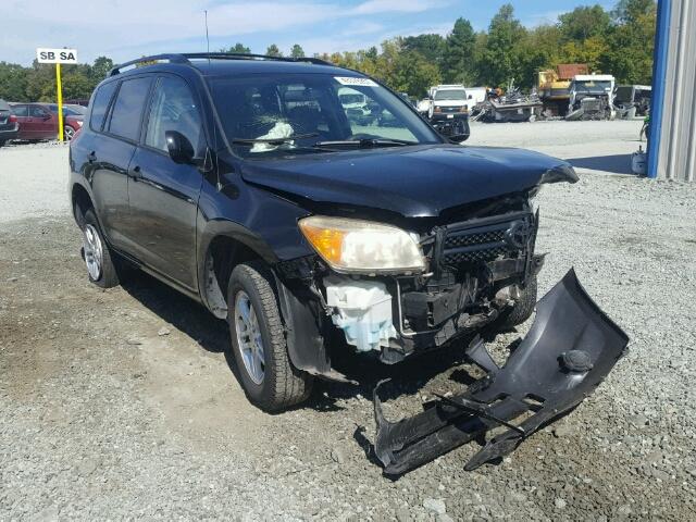 JTMBD33V666000094 - 2006 TOYOTA RAV4 BLACK photo 1