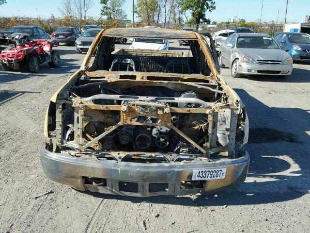 1GCVKPEC5EZ388745 - 2014 CHEVROLET SILVERADO BURN photo 10