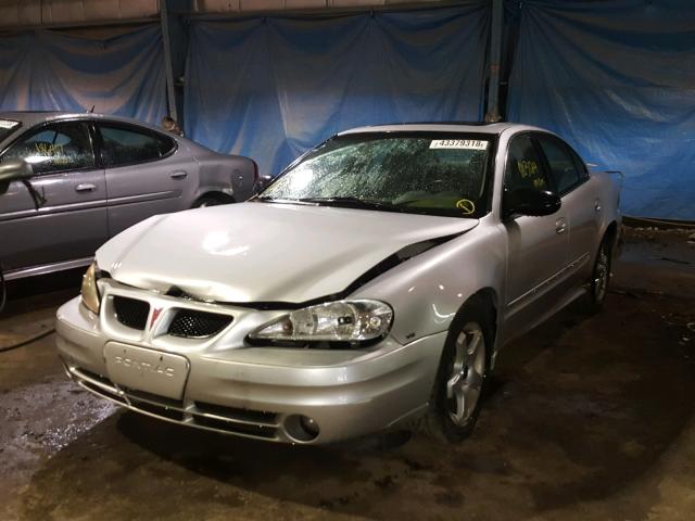 1G2NF52EX4M637183 - 2004 PONTIAC GRAND AM S SILVER photo 2