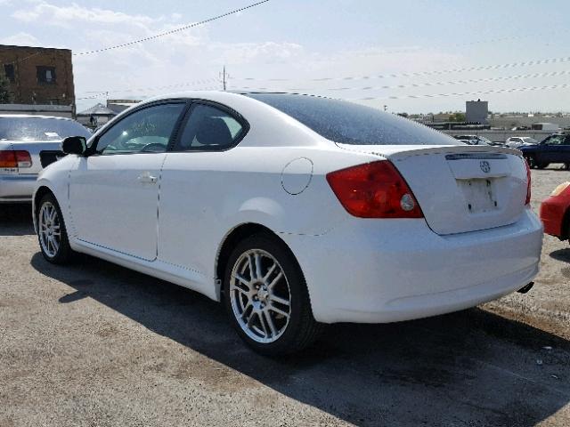 JTKDE167360128487 - 2006 TOYOTA SCION TC 白色 照片 3