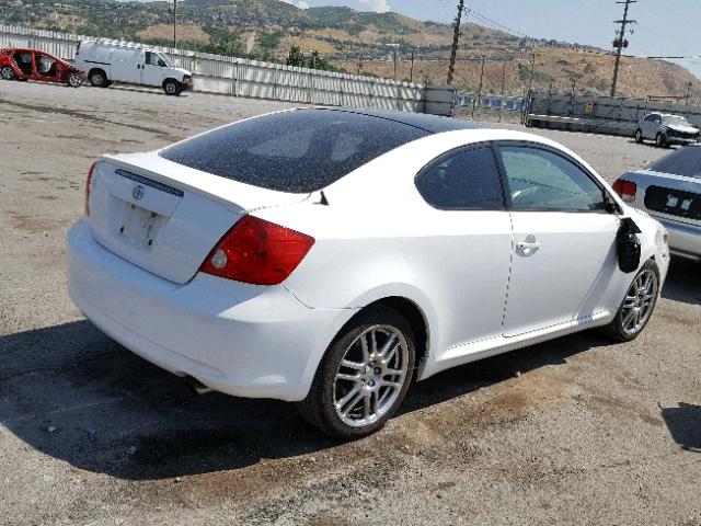JTKDE167360128487 - 2006 TOYOTA SCION TC 白色 照片 4