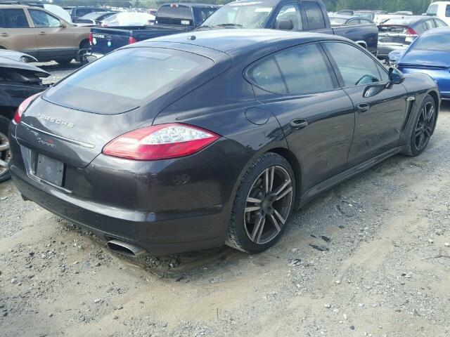 WP0AA2A77BL021809 - 2011 PORSCHE PANAMERA CHARCOAL photo 4