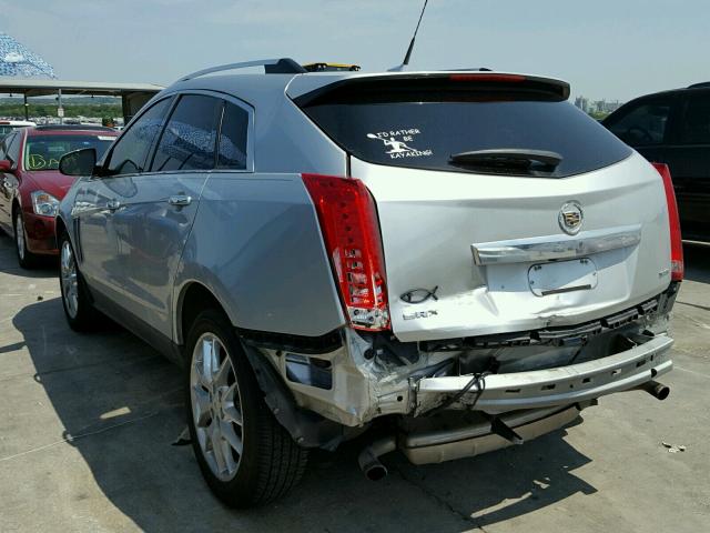 3GYFNDE37ES597230 - 2014 CADILLAC SRX PREMIU SILVER photo 3