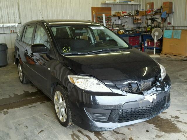 JM1CR293790335457 - 2009 MAZDA 5 BLACK photo 1