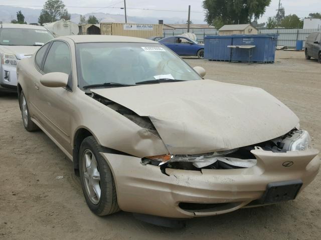 1G3NL12T71C172276 - 2001 OLDSMOBILE ALERO GL GOLD photo 1