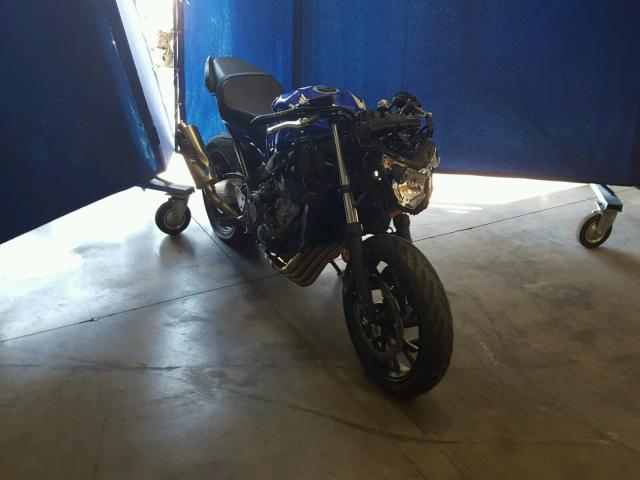 MLHRC7404E5001077 - 2014 HONDA CBR650 F BLUE photo 1