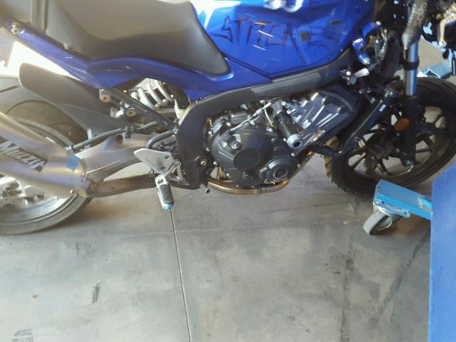 MLHRC7404E5001077 - 2014 HONDA CBR650 F BLUE photo 7