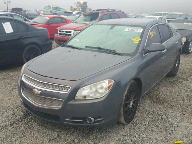 1G1ZK57B19F112346 - 2009 CHEVROLET MALIBU LTZ GRAY photo 2