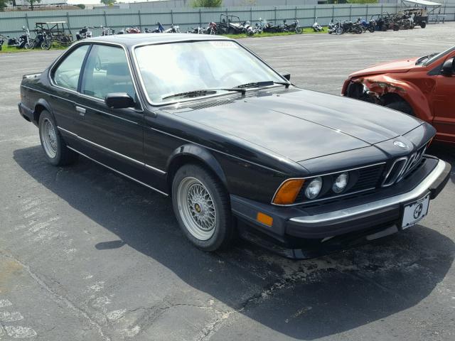 WBAEE1405H2560424 - 1987 BMW M6 BLACK photo 1