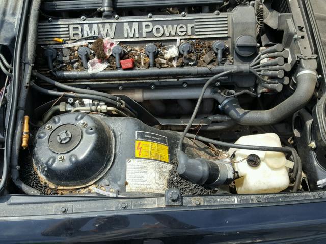 WBAEE1405H2560424 - 1987 BMW M6 BLACK photo 9