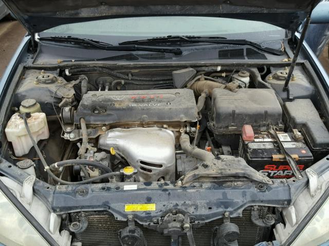 4T1BE32K64U864619 - 2004 TOYOTA CAMRY LE 蓝色 照片 7