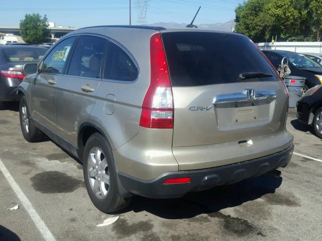 JHLRE38747C078420 - 2007 HONDA CR-V EXL BROWN photo 3