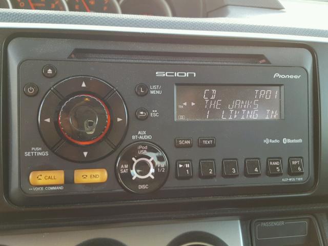 JTLZE4FE0CJ025812 - 2012 TOYOTA SCION XB 白色 照片 9