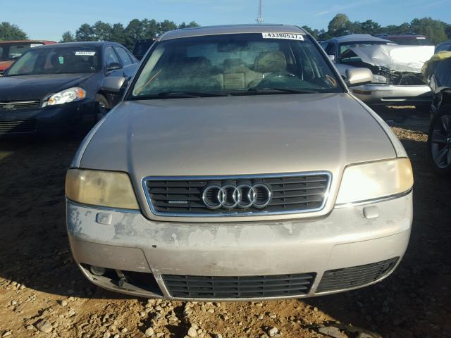 WAUED64BX1N092647 - 2001 AUDI A6 2.7T QU TAN photo 9