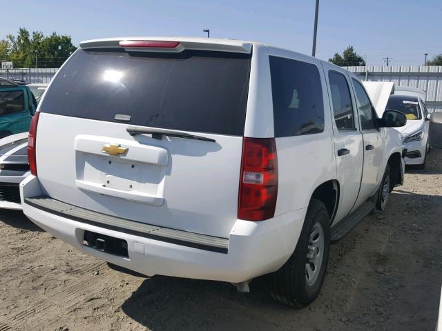 1GNSK2E09ER167278 - 2014 CHEVROLET TAHOE SPEC WHITE photo 4