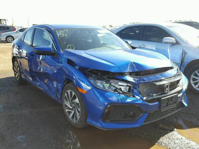 SHHFK7H29HU204830 - 2017 HONDA CIVIC BLUE photo 1