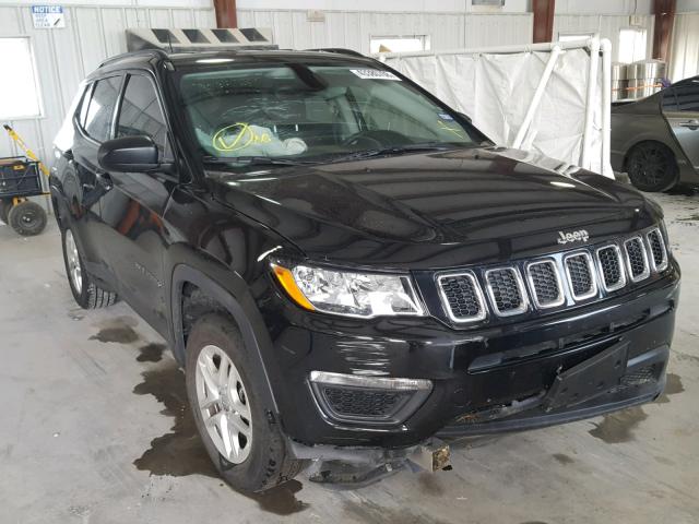 3C4NJCAB6JT165205 - 2018 JEEP COMPASS SP 黑色 照片 1