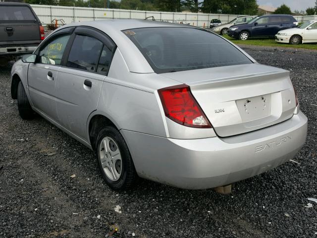 1G8AF52F43Z178912 - 2003 SATURN ION LEVEL GRAY photo 3