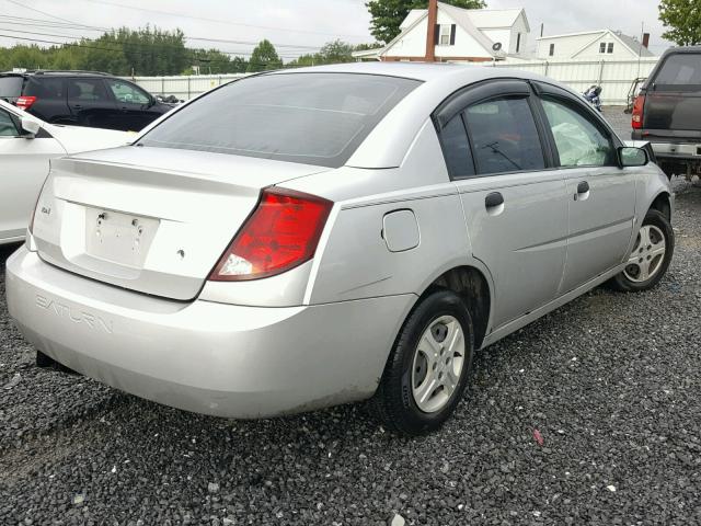 1G8AF52F43Z178912 - 2003 SATURN ION LEVEL GRAY photo 4