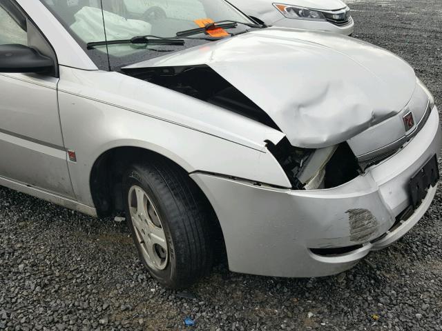 1G8AF52F43Z178912 - 2003 SATURN ION LEVEL GRAY photo 9