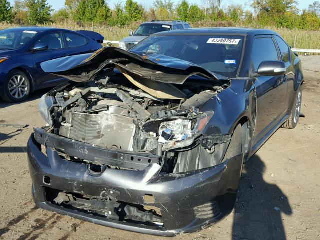 JTKJF5C74B3004524 - 2011 TOYOTA SCION TC 灰色 照片 2