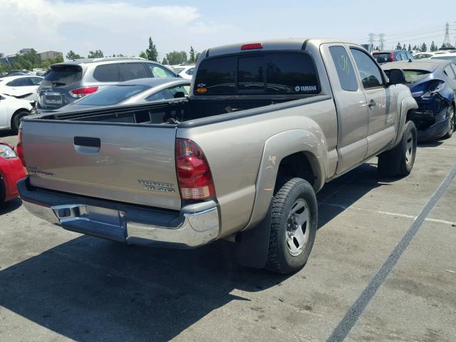 5TETU62N07Z346363 - 2007 TOYOTA TACOMA PRE GOLD photo 4