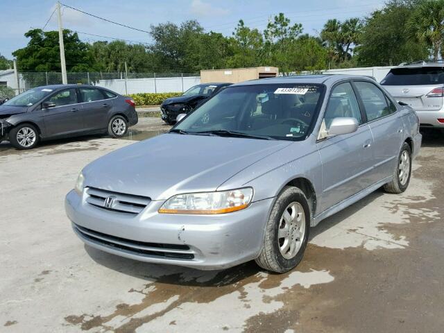 JHMCG56691C005665 - 2001 HONDA ACCORD EX GRAY photo 2